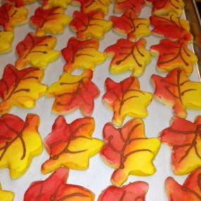 Leaf Sugar Cookies