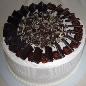 chocoloate mint cake