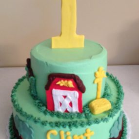 farm cake for birthday