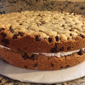 layered cookie cake