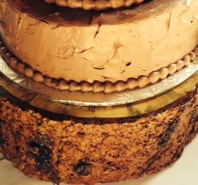 Tree Stump Cake Stand