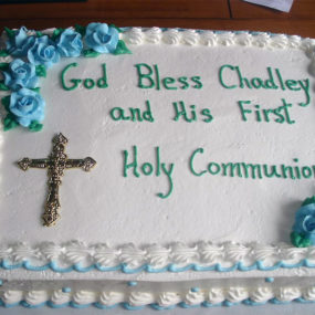 First Communion Cake