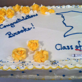 custom graduation cake