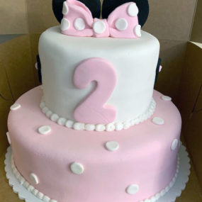 Mini Mouse Birthday Cake