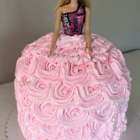 barbie birthday cake