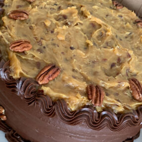 German chocolate cake
